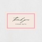 "Chic Party" - Wedding Favor Stickers in Champagne by Angela Thompson - Front