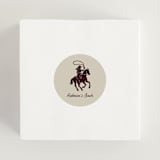 "Giddy up, Y'all!" - Wedding Favor Stickers in Champagne by Sherley Ferreira - In Use