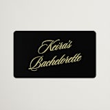 "Cocktails and Convos" - Wedding Favor Stickers in Butter by Inkblot Design - Front