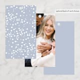 "Wife of the Party" - Wedding Favor Tags in Chambray by Hudson meet Rose - Back of Card Options