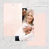 "Rose the Day Away" - Wedding Favor Tags in Blush by Jennifer Postorino - Back of Card Options