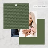 "Camp Bach" - Wedding Favor Tags in Fern by taylorVdesign - Back of Card Options