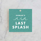 "Bride Swim wear" - Wedding Favor Tags in California by Angela Garrick - Front