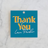 "Putting on the Spritz" - Wedding Favor Tags in Hollywood by Jenna Holcomb - Front