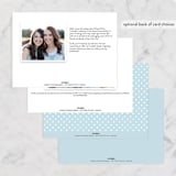 "Ranunculus Frame" - Bridesmaid Cards in Frost by Kristen Smith - Back of Card Options