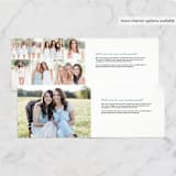 "Ranunculus Frame" - Bridesmaid Cards in Frost by Kristen Smith - Interior Options