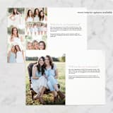 "Wrapped Up" - Bridesmaid Cards in Blush by Karidy Walker - Interior Options