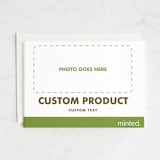 "Landscape" - Bridesmaid Cards in Charcoal by Minted - Front