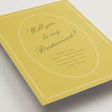 "Calia" - Bridesmaid Cards in Island Citrus by Ani Somi - Detail
