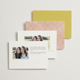 "Coastal Drift" - Bridesmaid Cards in Island Citrus by Pixel and Hank - Back of Card Options