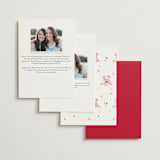 "Cheers to Love" - Bridesmaid Cards in Wine by Cass Loh - Back of Card Options