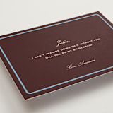 "Aperitif" - Bridesmaid Cards in Fig by Megan Davis - Detail