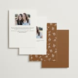 "Tini Question" - Bridesmaid Cards in Whiskey by Erin German - Back of Card Options