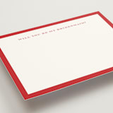 "Rambla" - Bridesmaid Cards in Apple by Pati Cascino - Detail