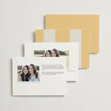 "Campania" - Bridesmaid Cards in Sorbetto by Megan Davis - Back of Card Options