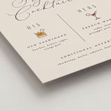 "Classic Cocktails" - Bar Signs in Cosmo by Erica Krystek - Detail