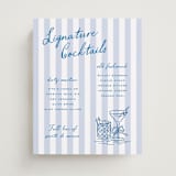 "Sketched Cocktail" - Bar Signs in Sail by Erin German - Front