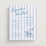 "Sketched Cocktail" - Bar Signs in Sail by Erin German - Front