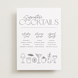 "Libations" - Bar Signs in Moon by Kristen Smith - Front