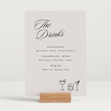 "The Drinks" - Bar Signs in Noir by Tamara Hilje - In Use