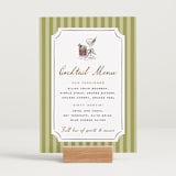 "Stock the Barware" - Bar Signs in Olive by Erin German - In Use