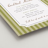 "Stock the Barware" - Bar Signs in Olive by Erin German - Detail