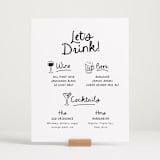 "Let's Drink!" - Bar Signs in Ebony by Itsy Belle Studio - In Use