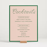 "cotillion" - Bar Signs in Peach by Megan Davis - In Use