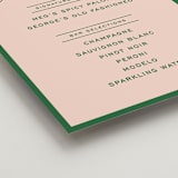 "cotillion" - Bar Signs in Peach by Megan Davis - Detail
