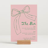 "Just the ribbon" - Bar Signs in trawberry by Vera Lim - In Use