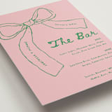 "Just the ribbon" - Bar Signs in trawberry by Vera Lim - Detail