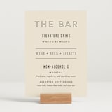 "Headliner" - Bar Signs in Onyx by Kindred Fields - In Use