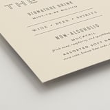 "Headliner" - Bar Signs in Onyx by Kindred Fields - Detail