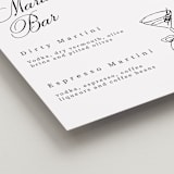 "Ink drawing" - Bar Signs in Sugar by Cass Loh - Detail