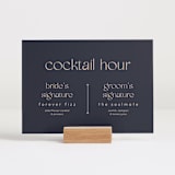 "Thoughtful" - Bar Signs in Navy by letterfix - In Use