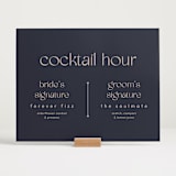 "Thoughtful" - Bar Signs in Navy by letterfix - In Use