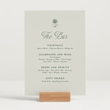 "Tropical" - Bar Signs in Sage by Bethan - In Use