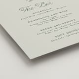 "Tropical" - Bar Signs in Sage by Bethan - Detail