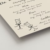 "Roses" - Bar Signs in Vanilla by Ani Somi - Detail