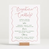 "Squiggly type" - Bar Signs in Carnation by Creo Study - In Use