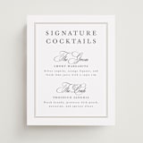 "Traditionalist" - Bar Signs in Snow by Sarah Brown - Front