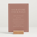 "Warm affection" - Bar Signs in Dusty Rose by Stacey Meacham - In Use