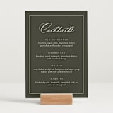 "refined" - Bar Signs in Olive by Nicole Walsh - In Use