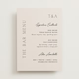 "In Love" - Bar Signs in Linen by Vanessa Doyle - Front