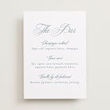 "Empire" - Bar Signs in Dusty Blue by Jennifer Postorino - Front