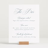 "Empire" - Bar Signs in Dusty Blue by Jennifer Postorino - In Use