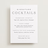 "Classy Type" - Bar Signs in Lily by Hooray Creative - Front