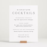 "Classy Type" - Bar Signs in Lily by Hooray Creative - In Use