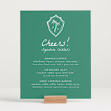 "Palm Tree Crest" - Bar Signs in Palm by Erika Firm - In Use