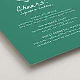 "Palm Tree Crest" - Bar Signs in Palm by Erika Firm - Detail